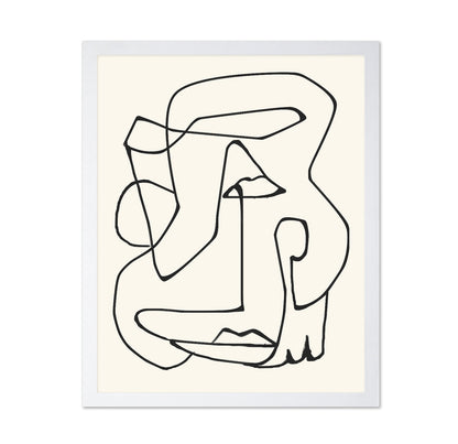 Abstract Face Line No2