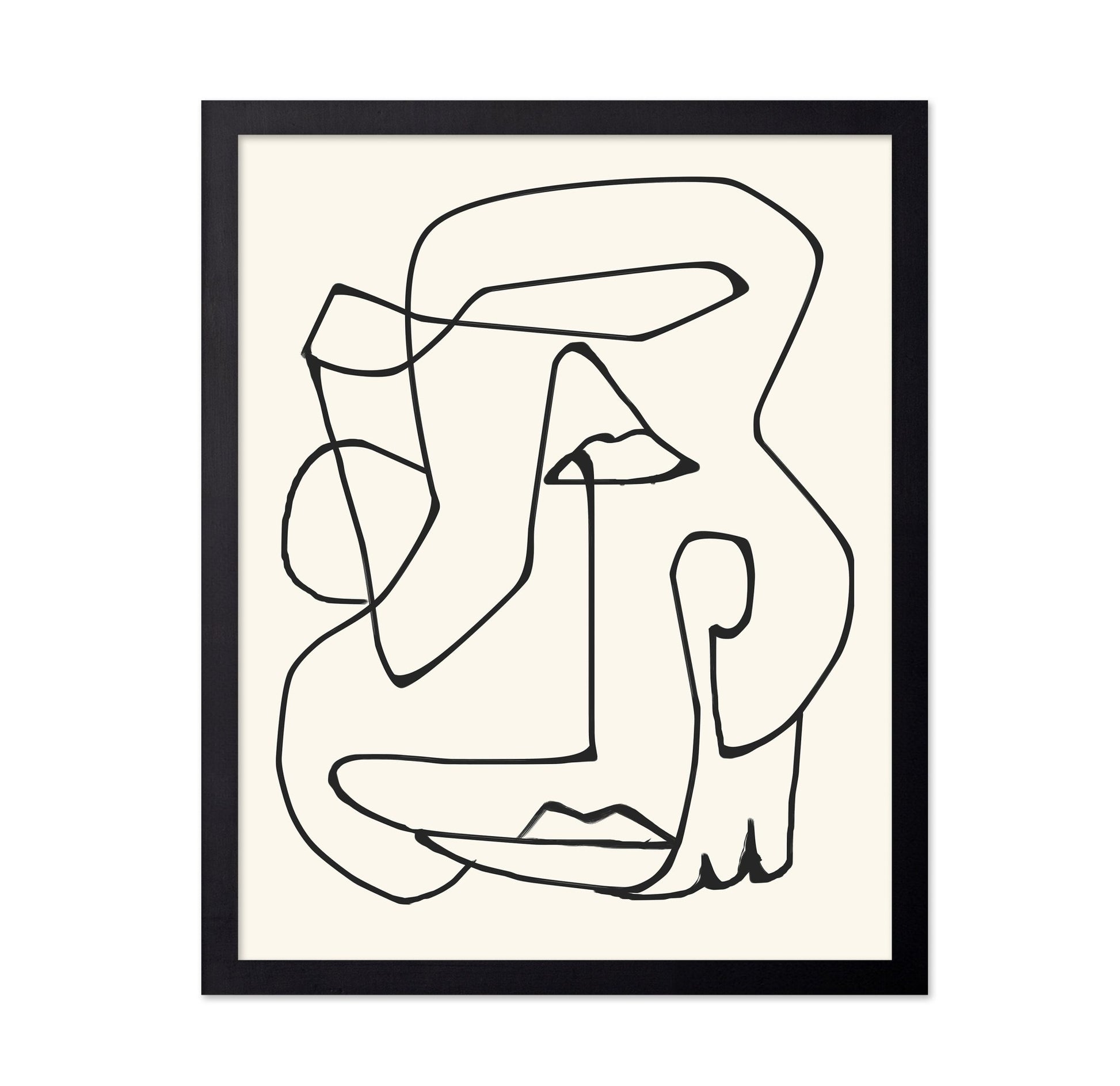 Abstract Face Line No2