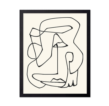 Abstract Face Line No2