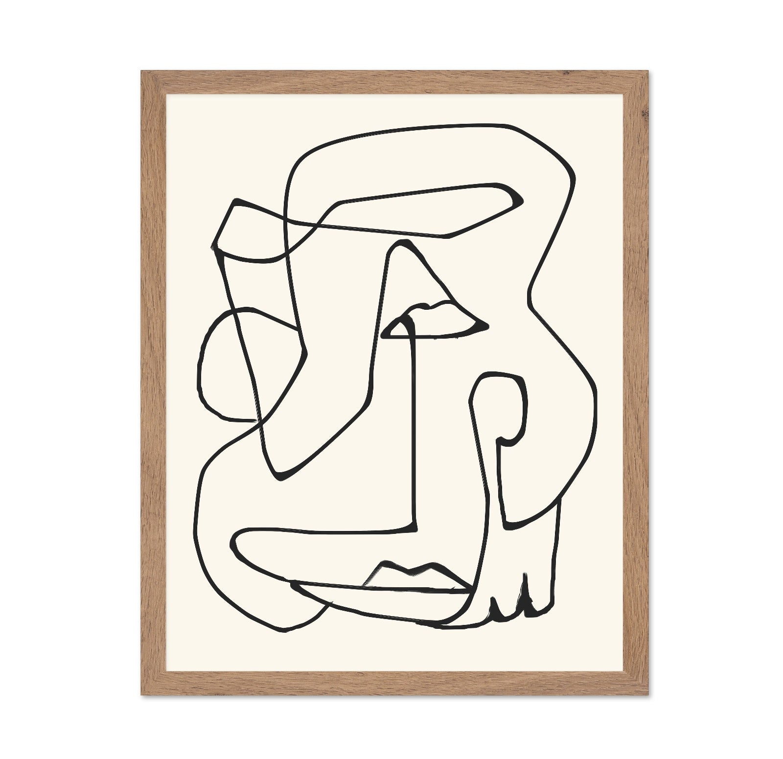 Abstract Face Line No2