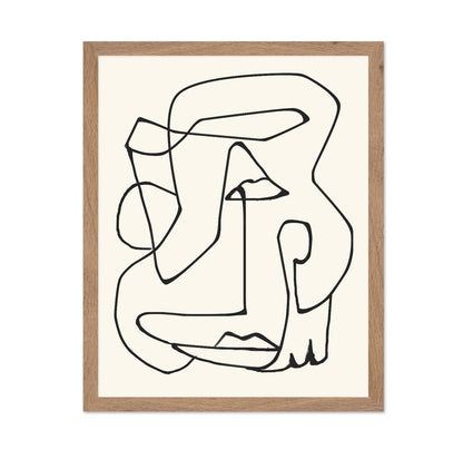 Abstract Face Line No2