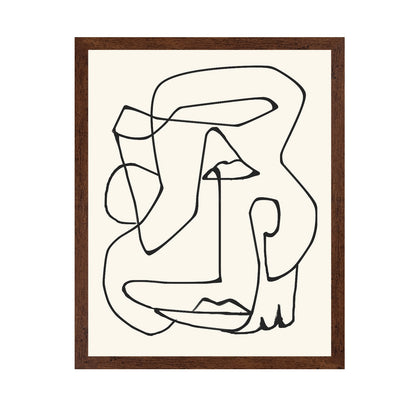 Abstract Face Line No2