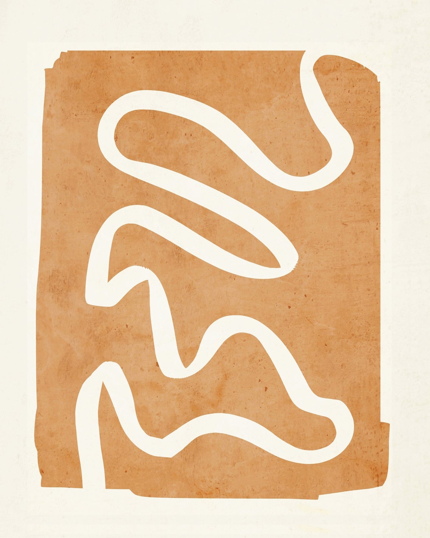 Earth Tone Line Art