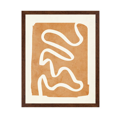 Earth Tone Line Art