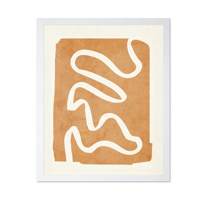 Earth Tone Line Art