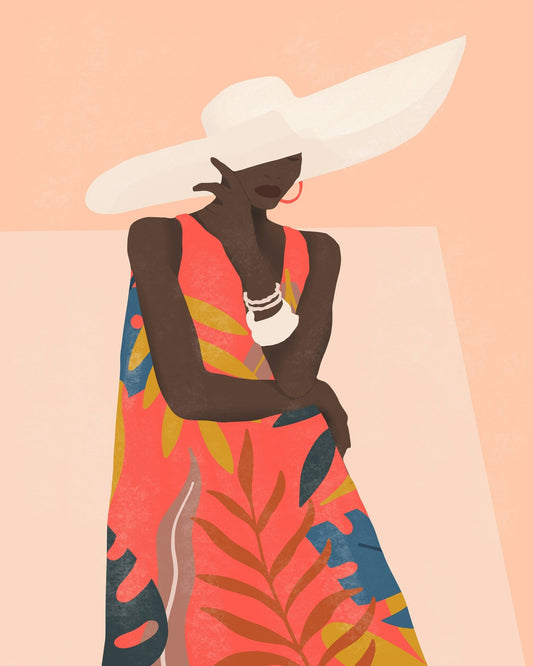 Summer Hat Woman