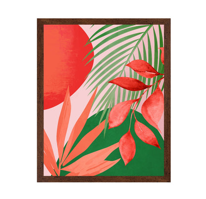 Tropical Red Leaves
