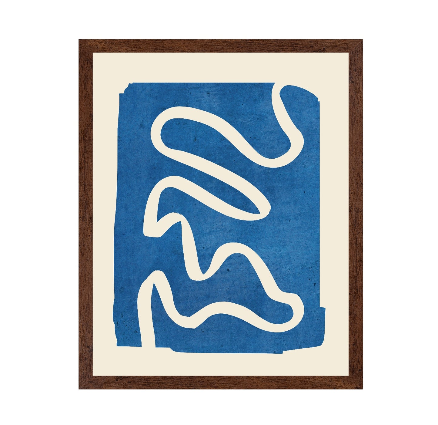 Blue Abstract Lines
