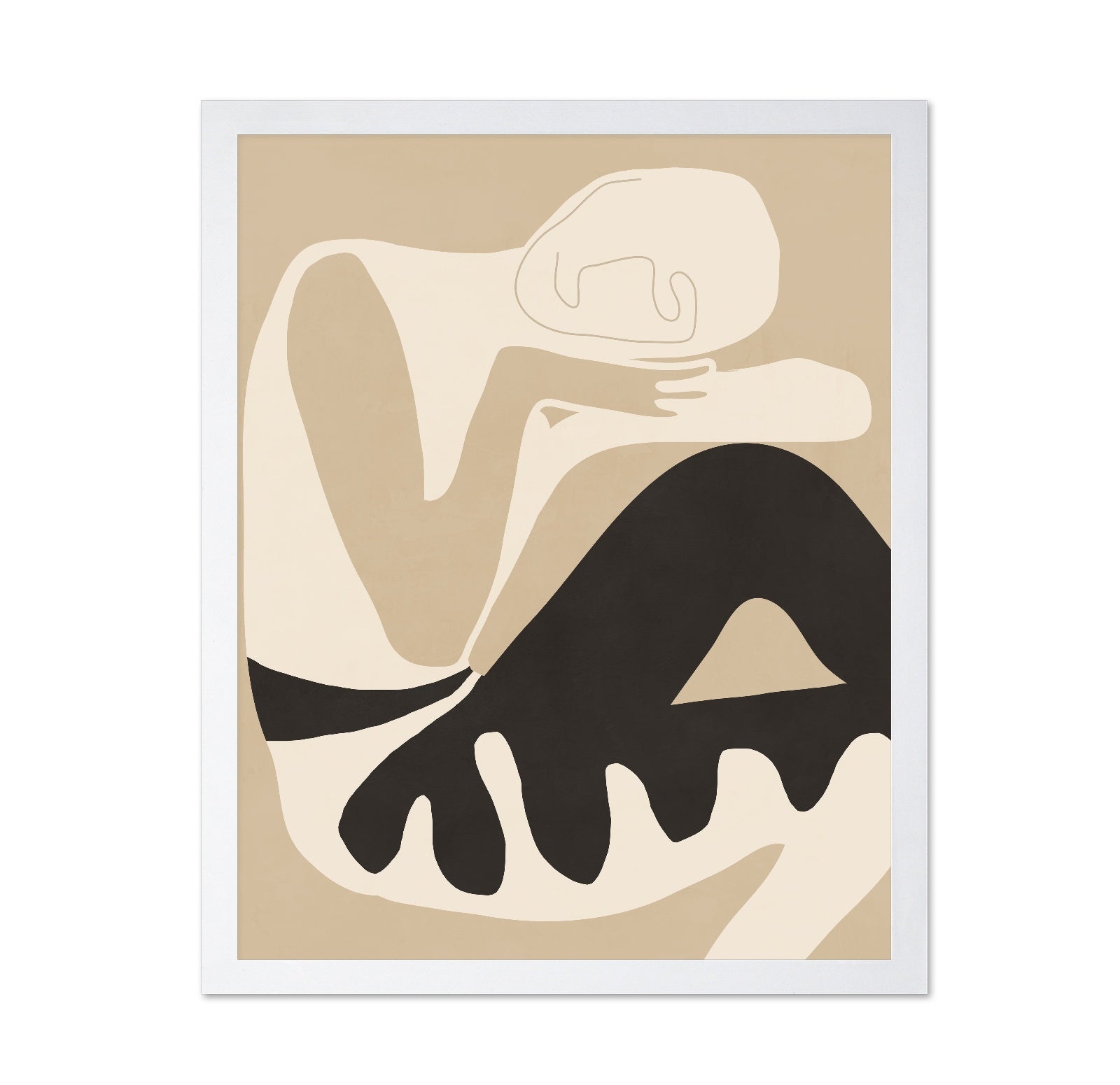 Minimal Figure Silhouette No1