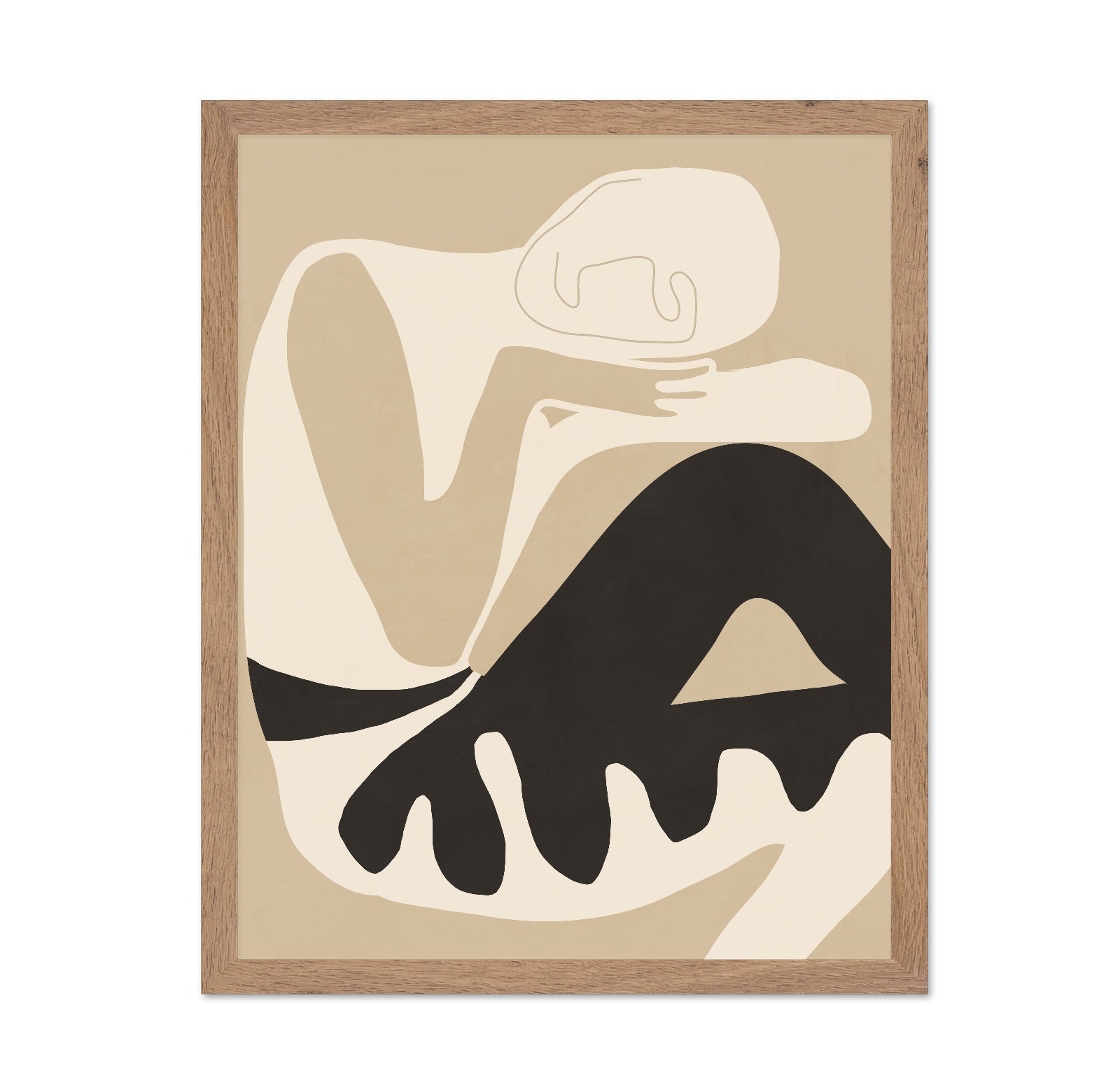 Minimal Figure Silhouette No1