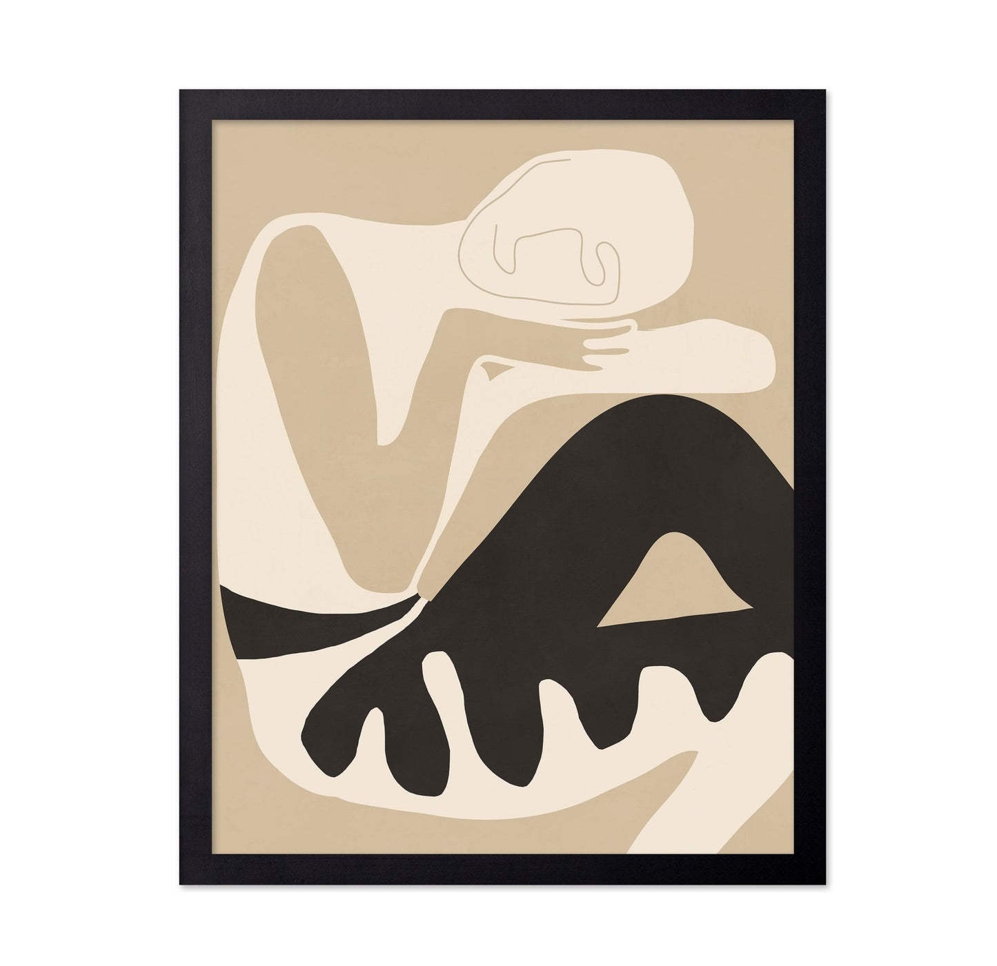 Minimal Figure Silhouette No1