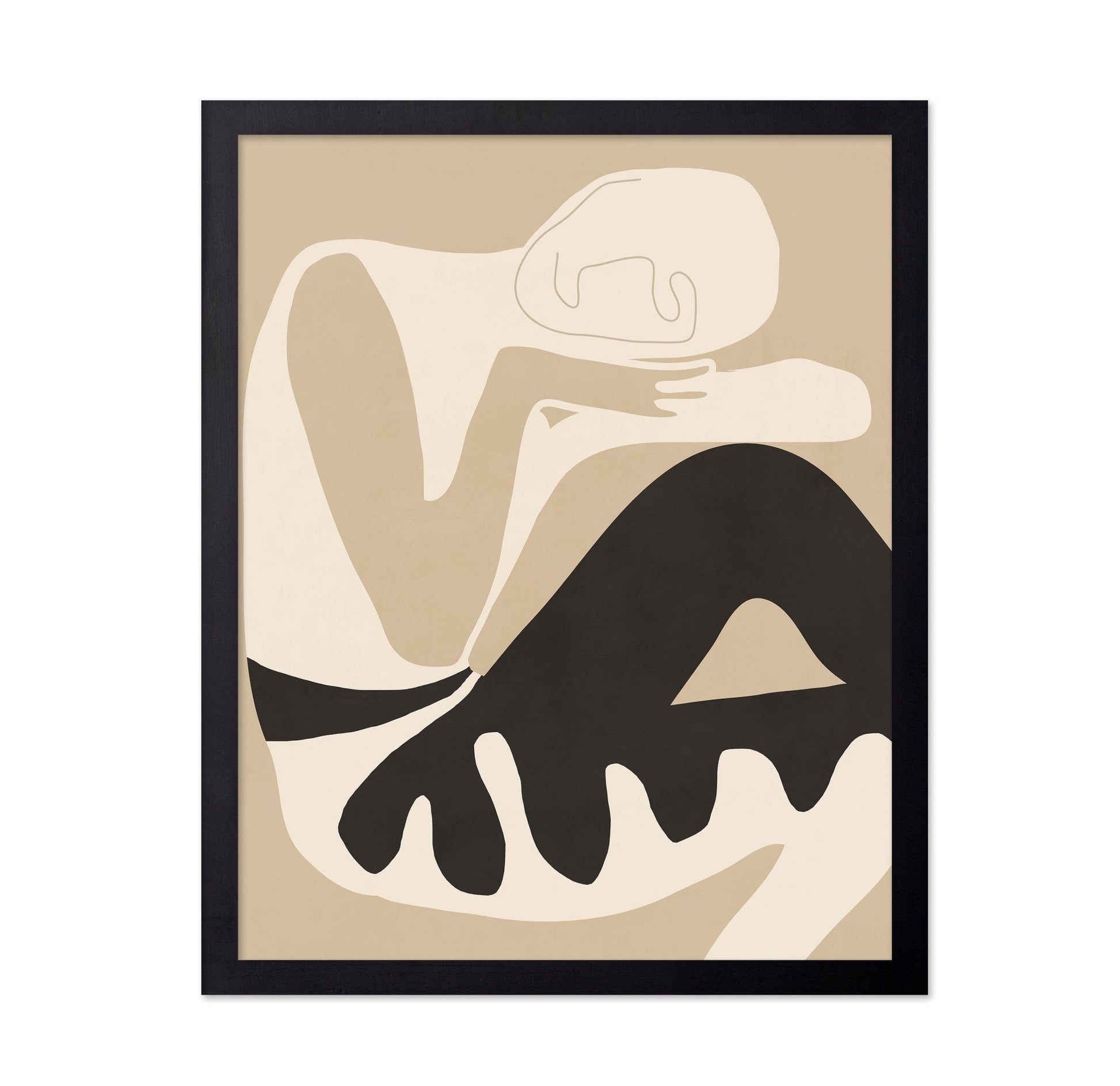 Minimal Figure Silhouette No1