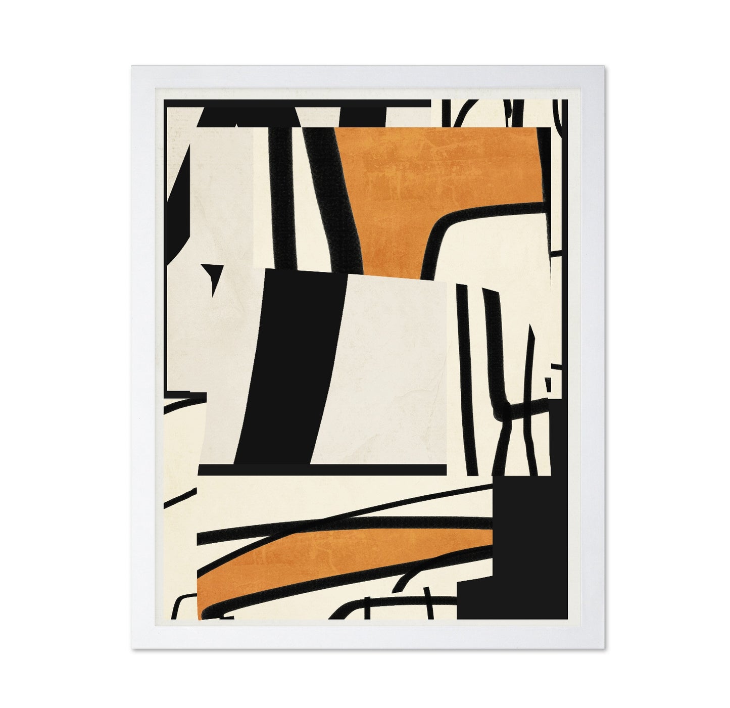 Abstract Line Collage