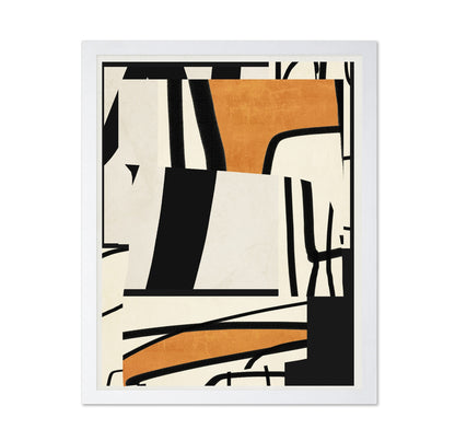 Abstract Line Collage