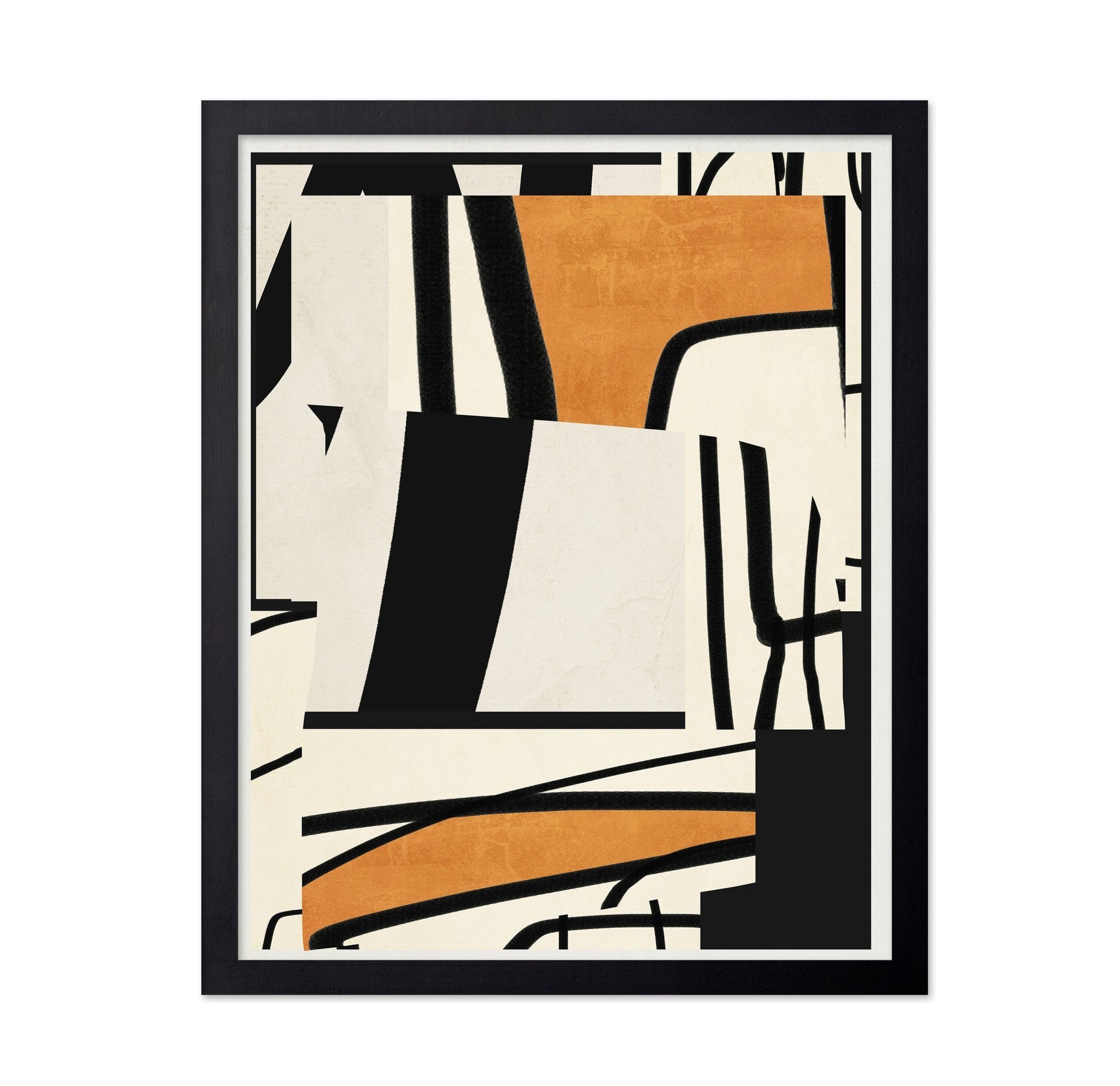 Abstract Line Collage