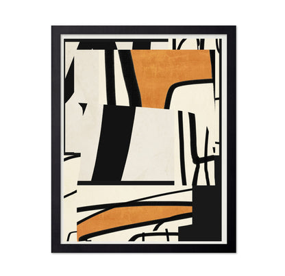 Abstract Line Collage