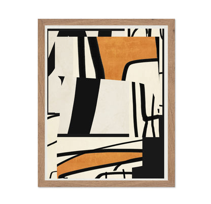 Abstract Line Collage