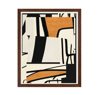 Abstract Line Collage