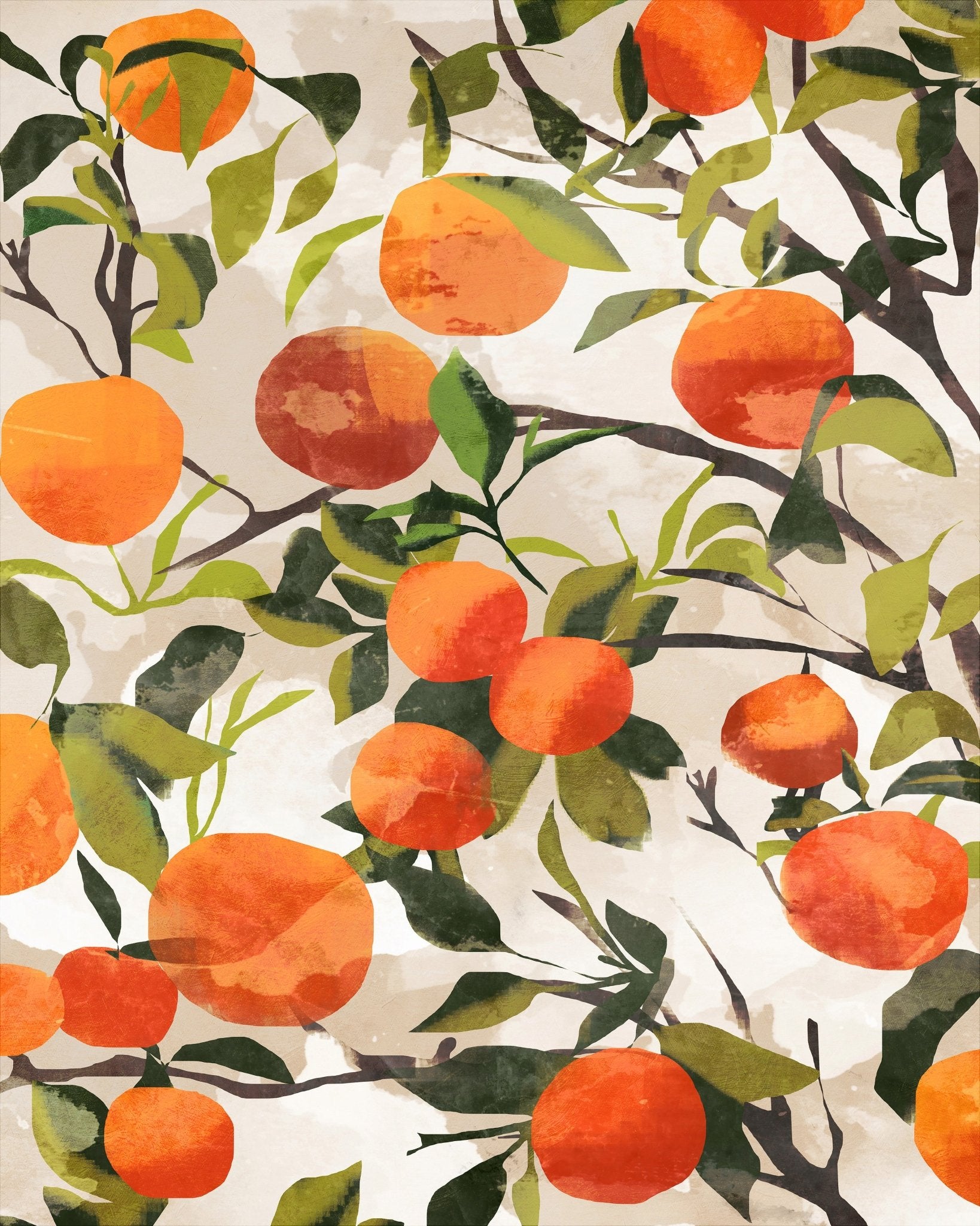 Citrus Garden Pattern