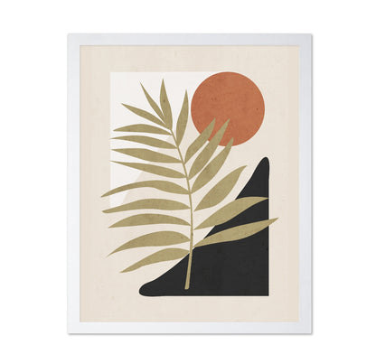 Minimal Palm Sunset