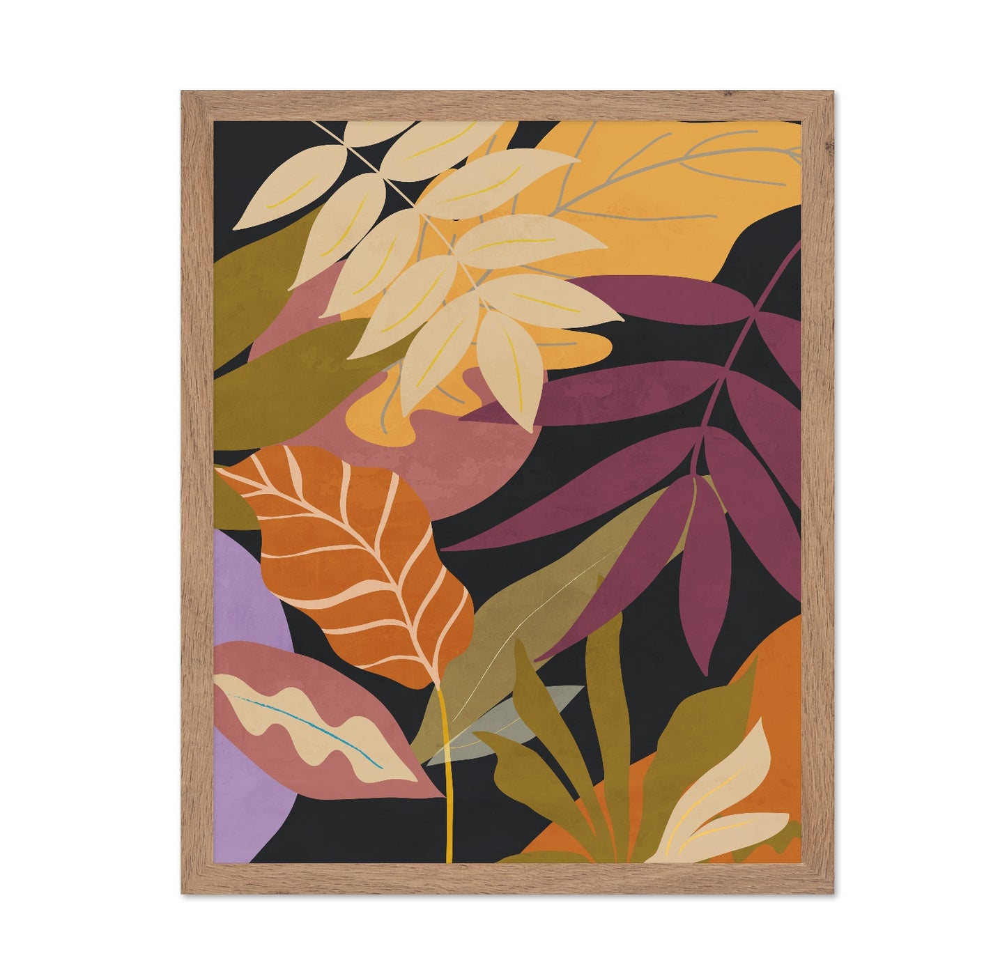 Vibrant Botanical Layers