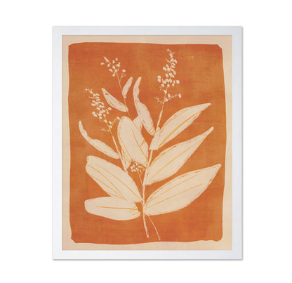 Warm Botanical Silhouette
