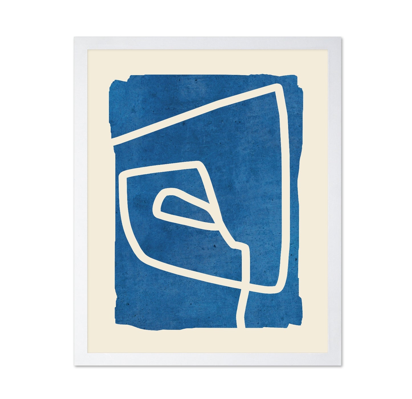 Blue Line Composition