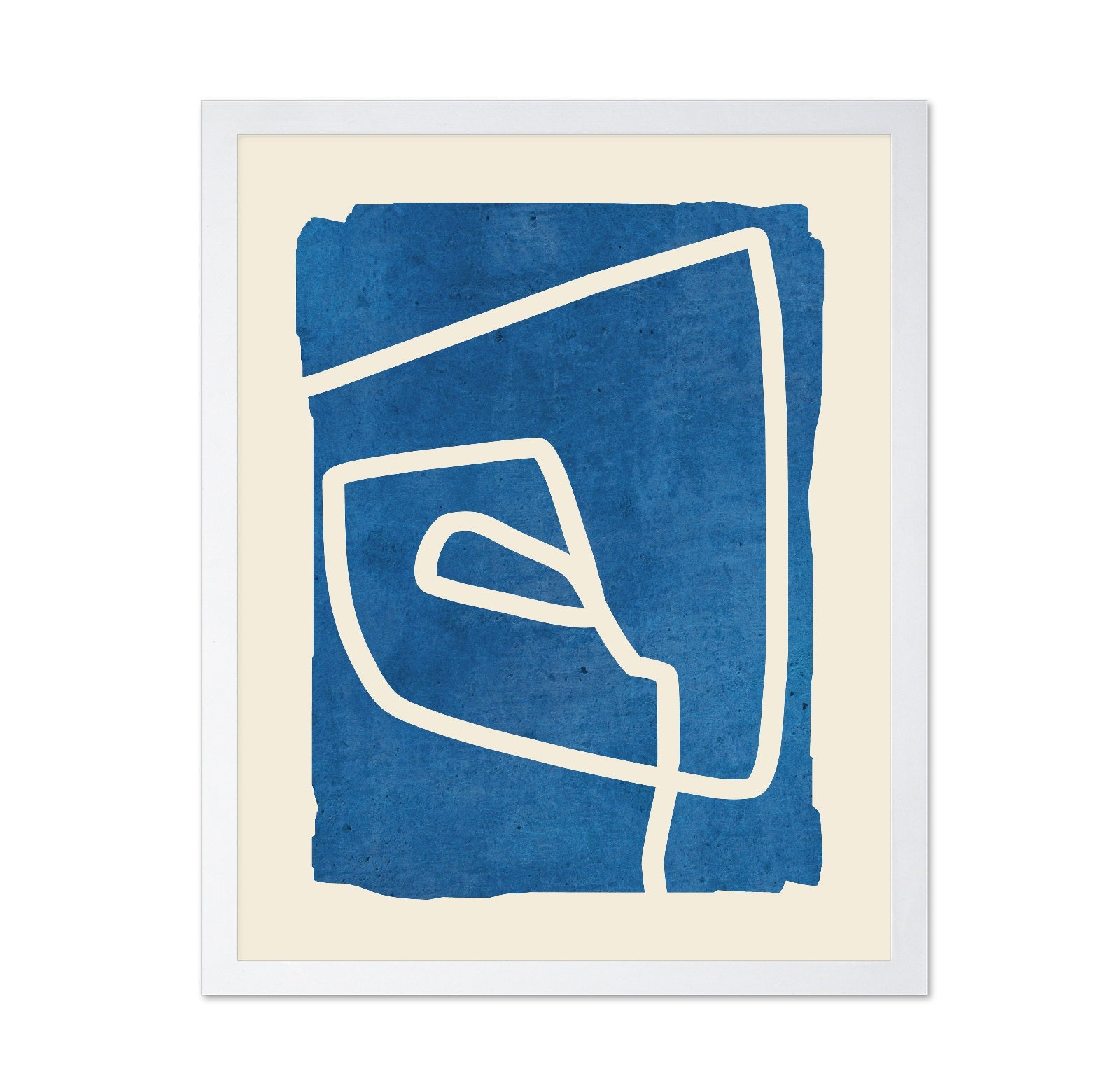 Blue Line Composition