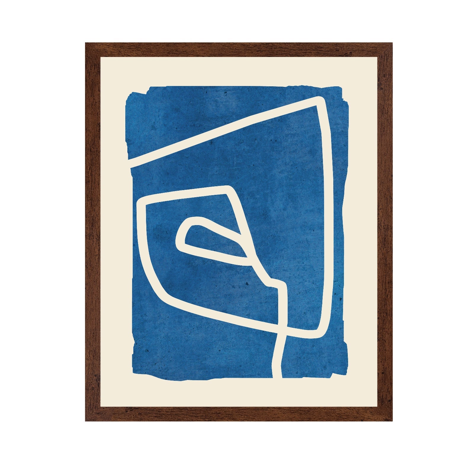 Blue Line Composition