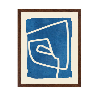 Blue Line Composition