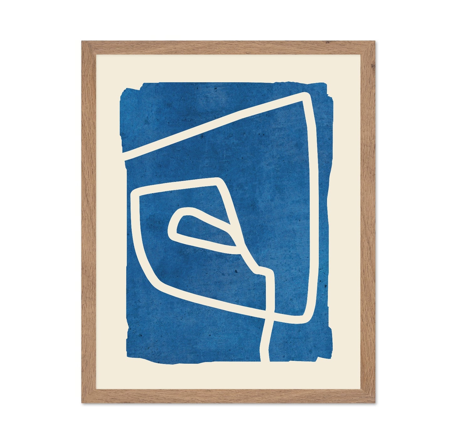 Blue Line Composition