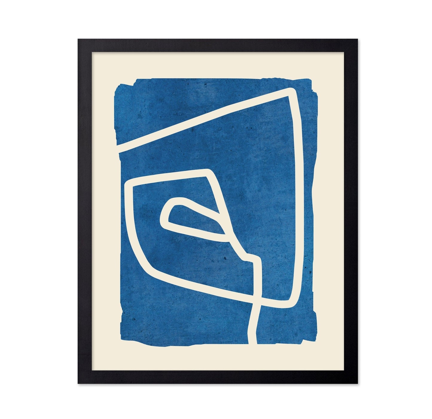 Blue Line Composition