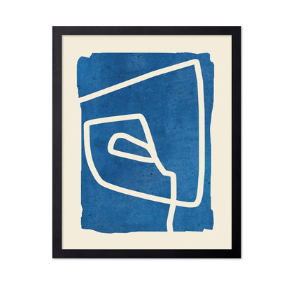 Blue Line Composition