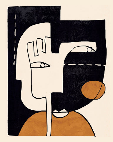Abstract Face Contrast