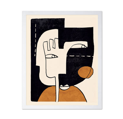 Abstract Face Contrast