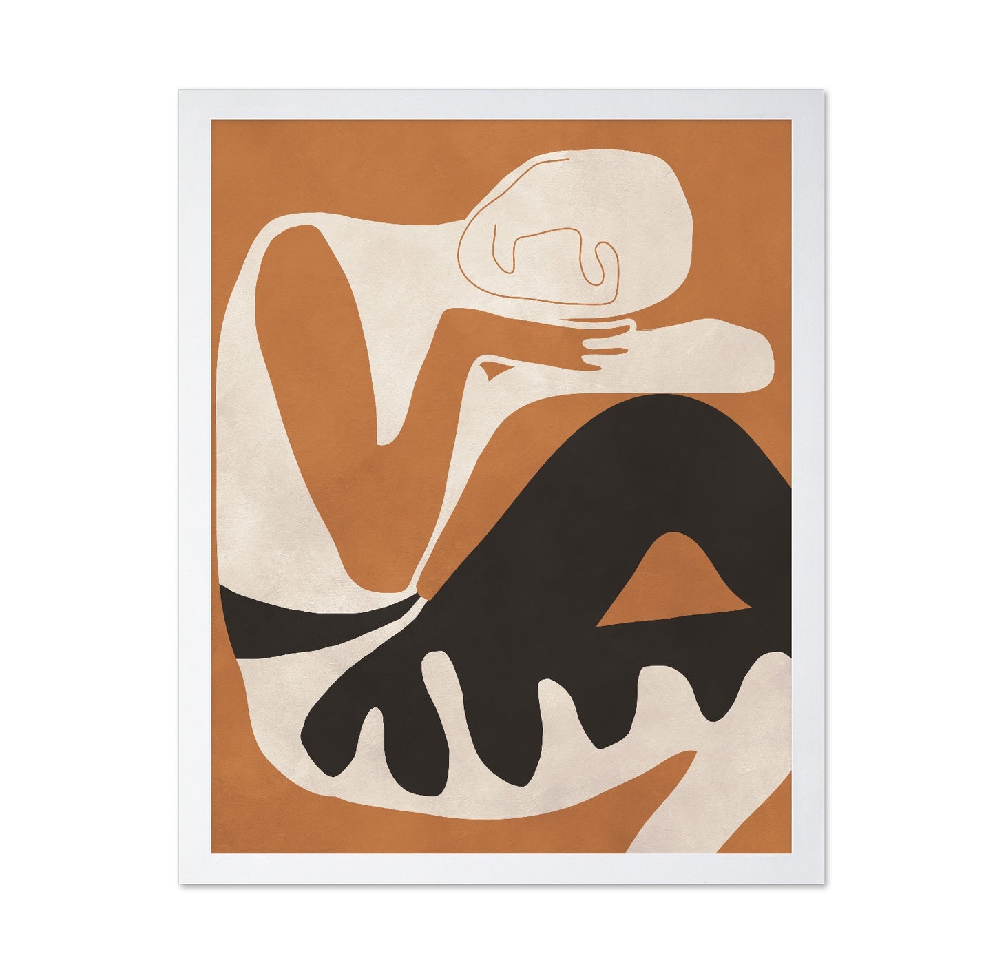 Abstract Figure Resting
