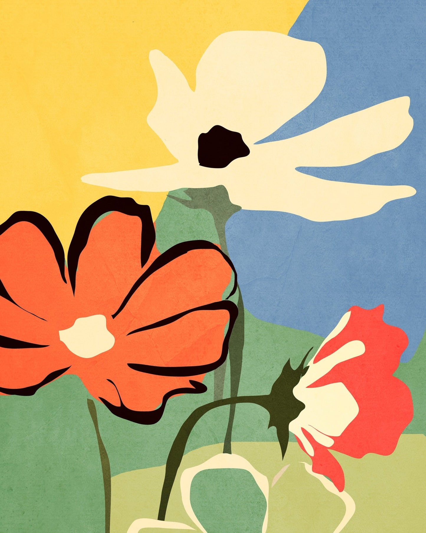 Colorful Bloom Garden No2