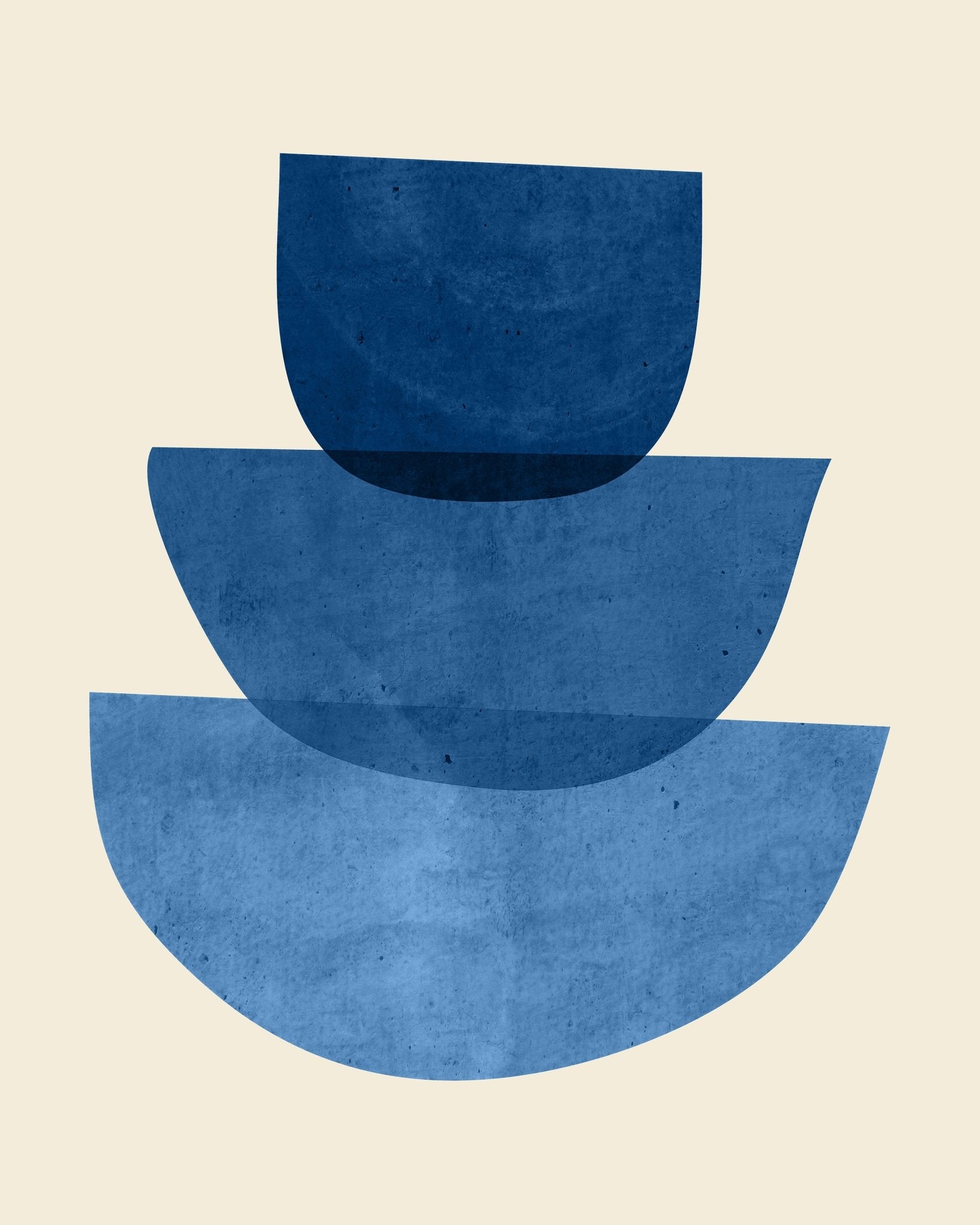 Blue Balance Shapes