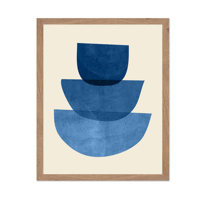 Blue Balance Shapes