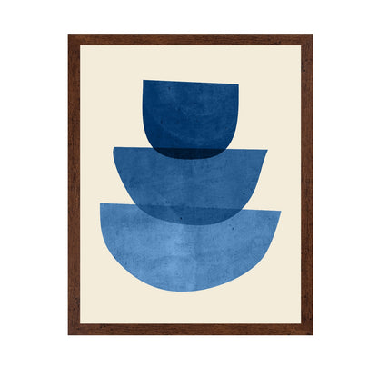 Blue Balance Shapes