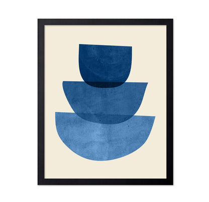 Blue Balance Shapes