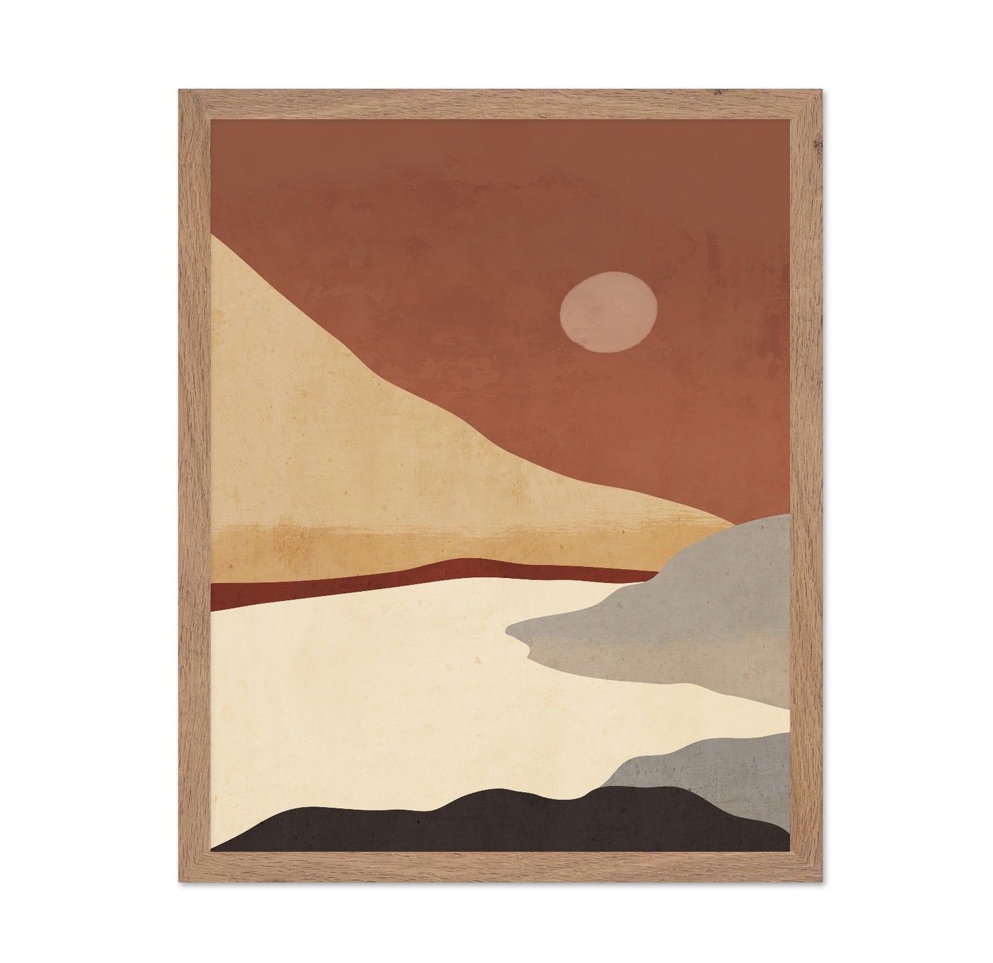 Desert Sun Horizon