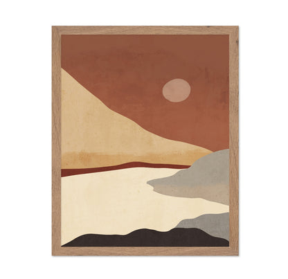 Desert Sun Horizon
