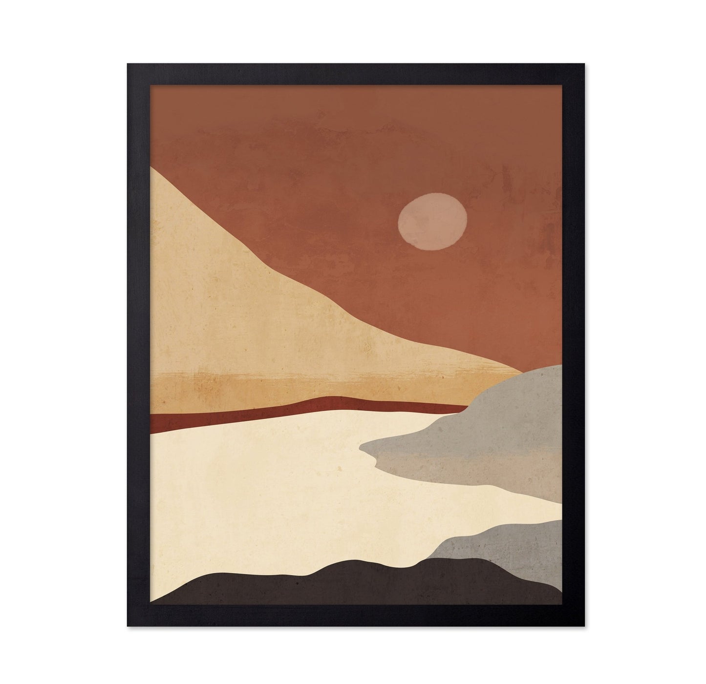 Desert Sun Horizon