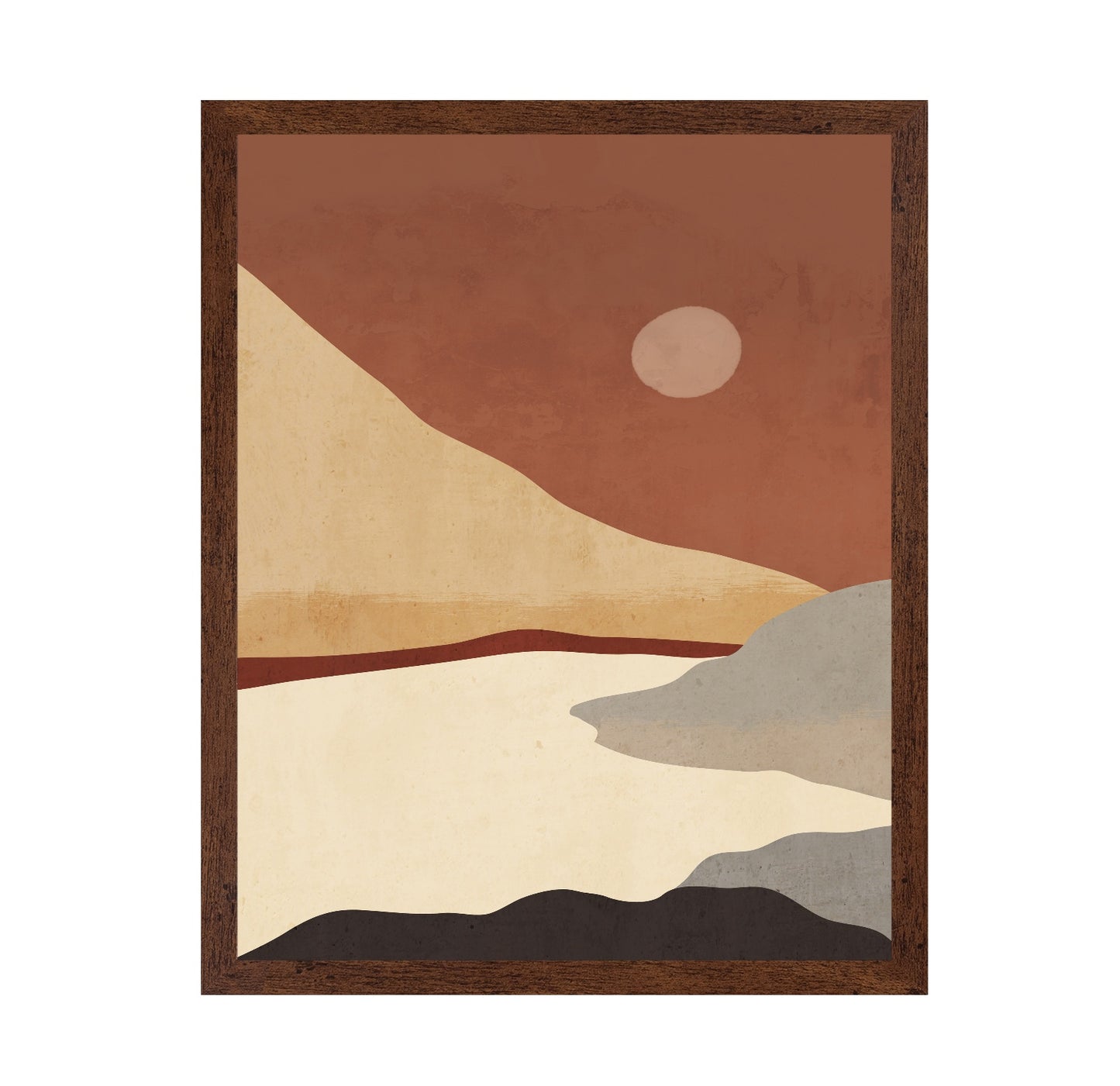 Desert Sun Horizon