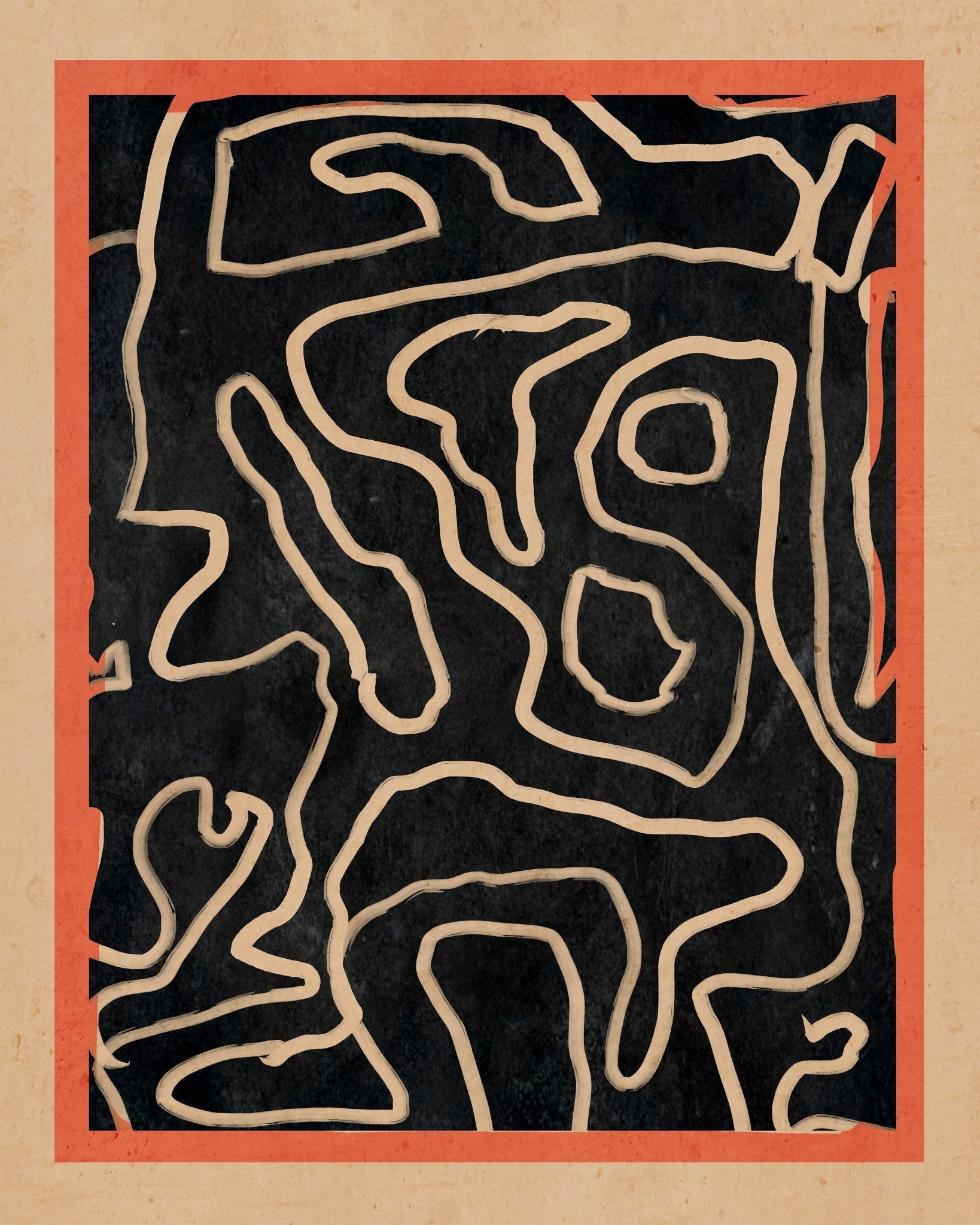 Organic Line Maze
