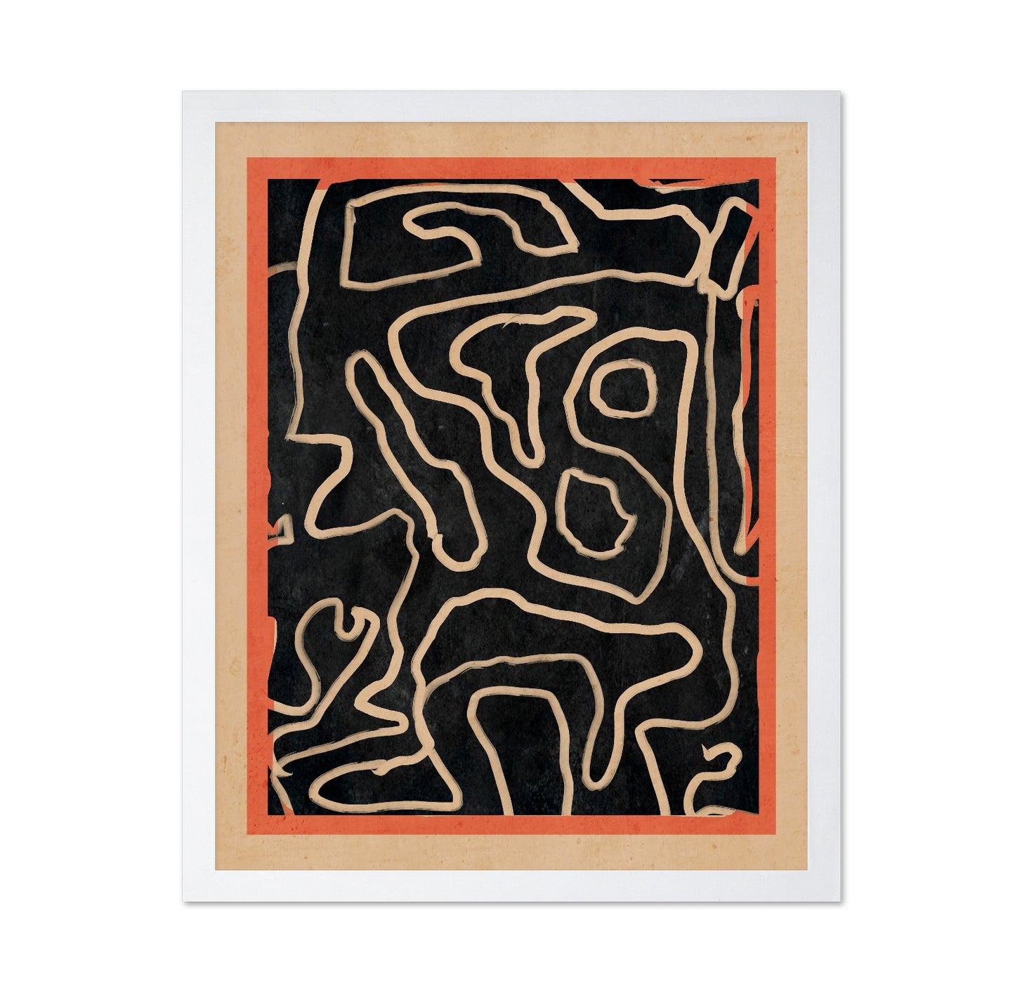 Organic Line Maze