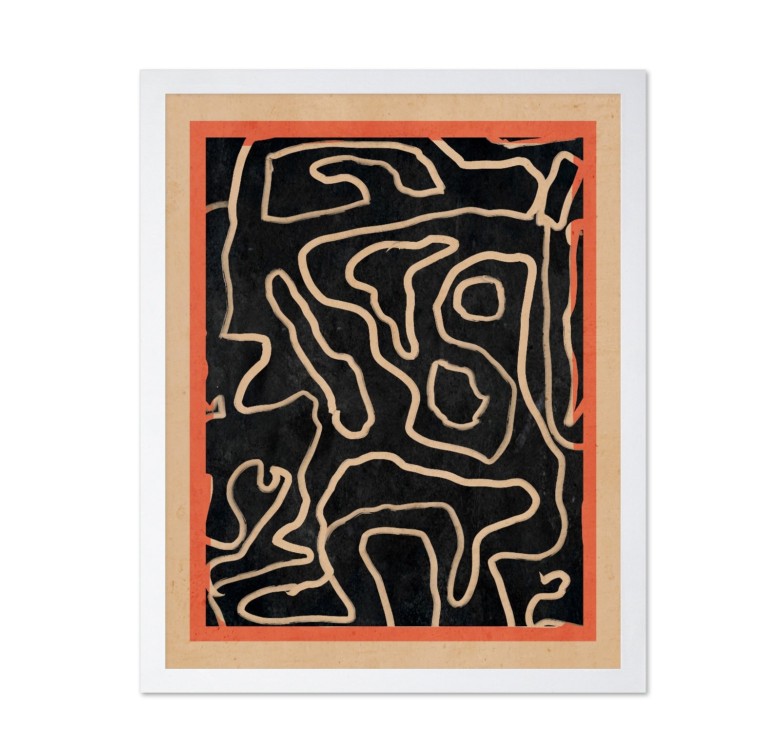 Organic Line Maze