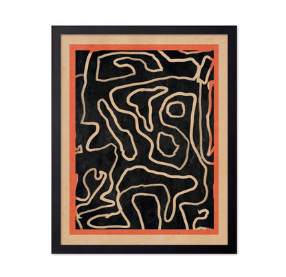 Organic Line Maze
