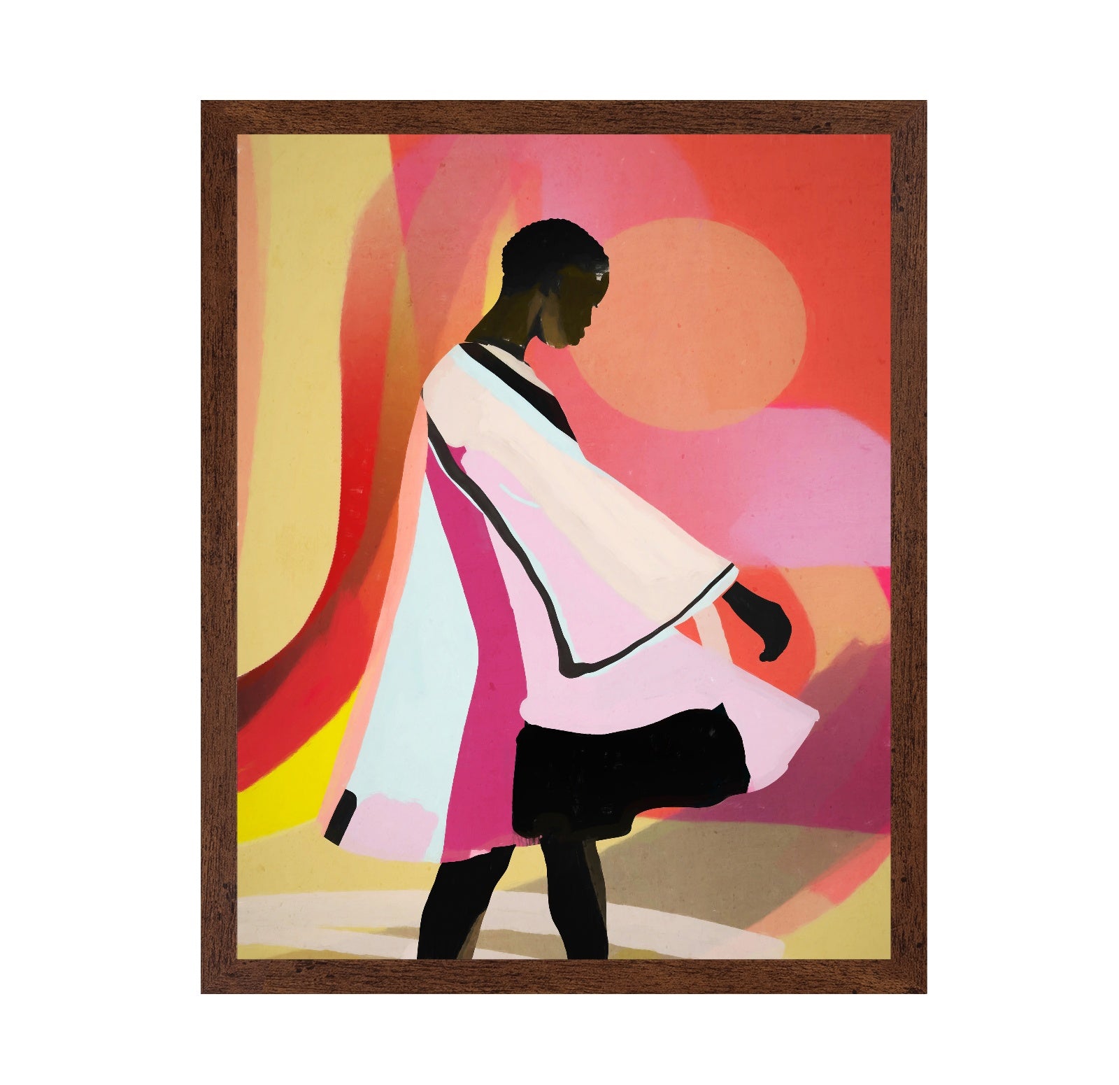 Abstract Walking Figure No1